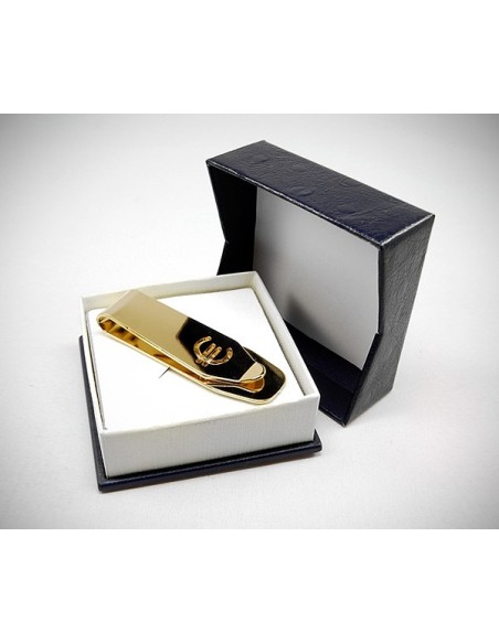 Fermasoldi oro trapezio dorato Euro LeCuff