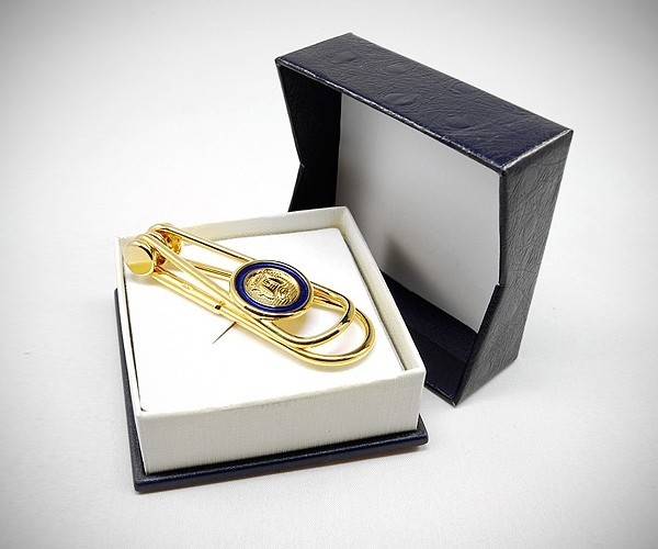 Fermasoldi oro clip medaglia LeCuff