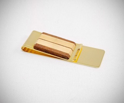 Fermasoldi in legno lavorato a mano LeCuff