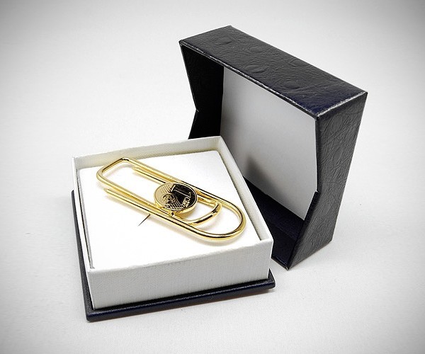 Fermasoldi oro rettangolo Euro LeCuff