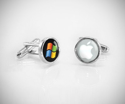 Gemelli personalizzati con la tua immagine/logo/foto incastonata nei gemelli con resina lucida effetto vetro LeCuff