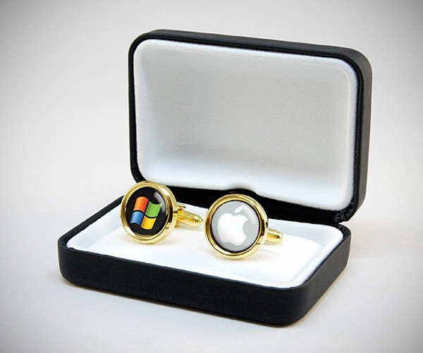 Gemelli da polso personalizzati con la tua immagine/logo/foto incastonata nei gemelli con resina lucida effetto vetro LeCuff