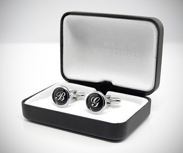 Gemelli da polso personalizzati con la tua immagine/logo/foto incastonata nei gemelli con resina lucida effetto vetro LeCuff