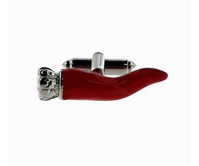Gemelli per camicia Corno Rosso Portafortuna