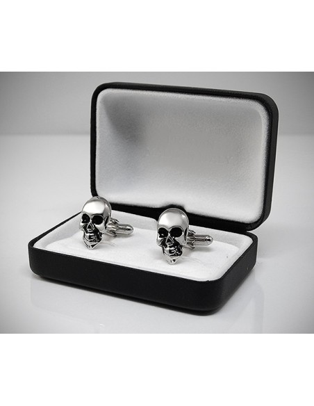 Gemelli per camicia Teschio da polso in acciaio