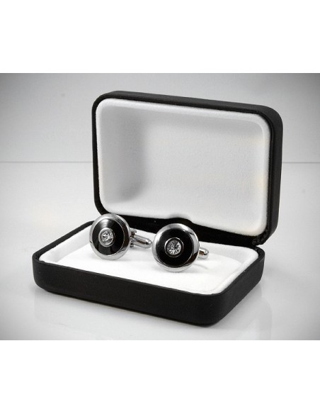 Gemelli per camicia Swarovski smaltati da polso