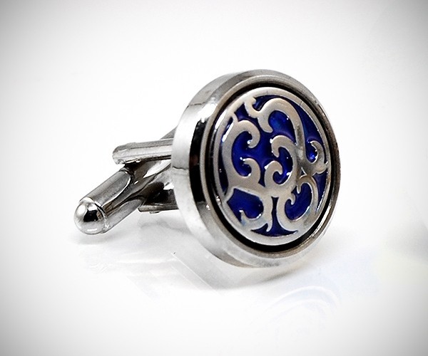 Gemelli per camicia disco a fiori a polso