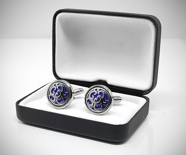 Gemelli per camicia disco a fiori a polso