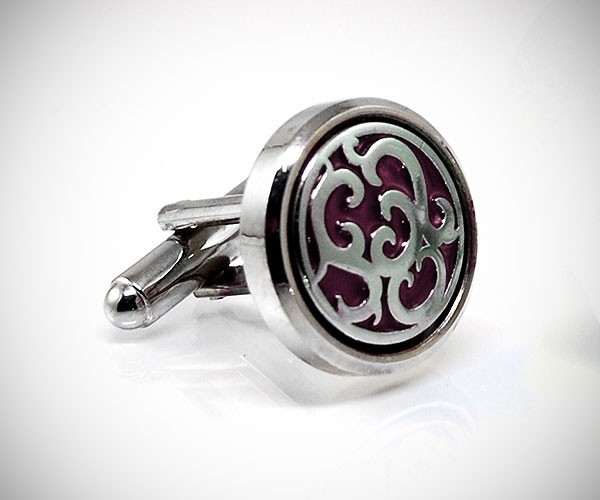 Gemelli per camicia disco a fiori a polso da polso