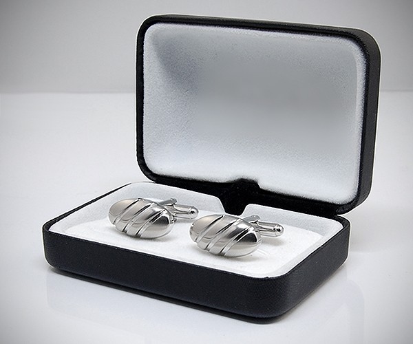 Gemelli per camicia bombati satinati