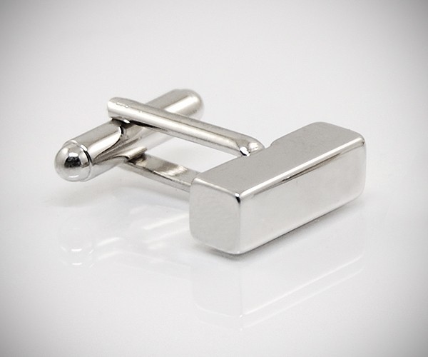 Gemelli per camicia barra quadrata da polso
