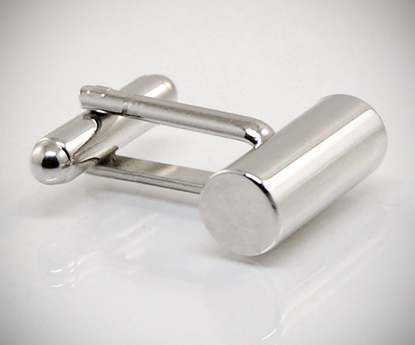 Gemelli per camicia barra tonda da polso