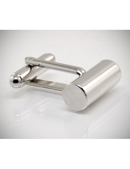 Gemelli per camicia barra tonda da polso