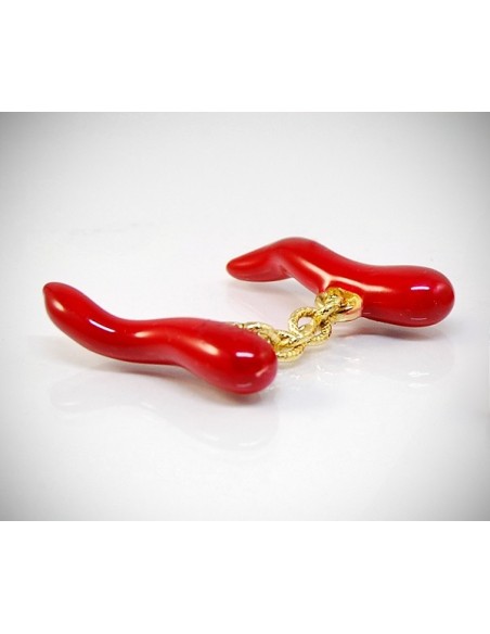 Gemelli da polso per camicia Cornetti smaltati
