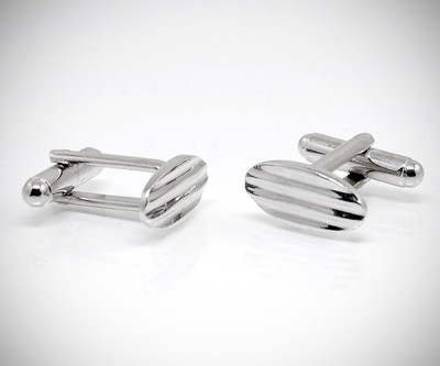 Gemelli da polso per camicia rotondi a gradini