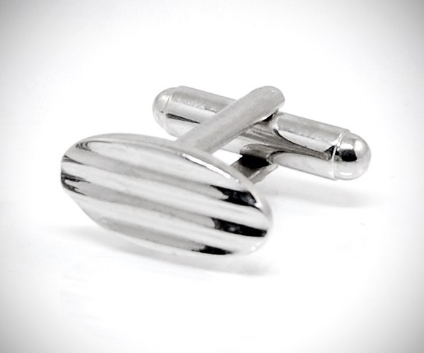 Gemelli da polso per camicia rotondi a gradini