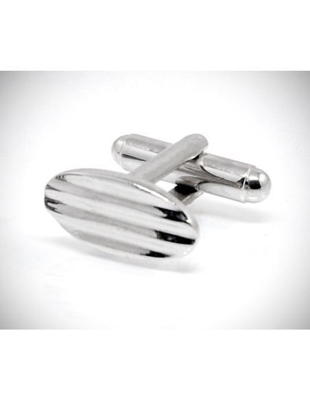 Gemelli da polso per camicia rotondi a gradini