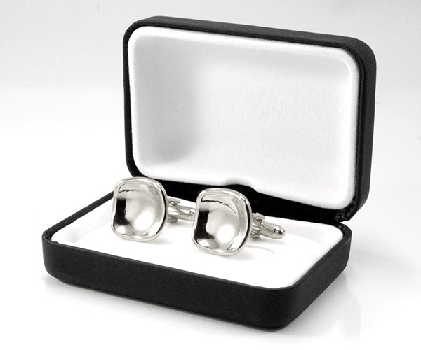 Gemelli per camicia rivoltati concavi da polso