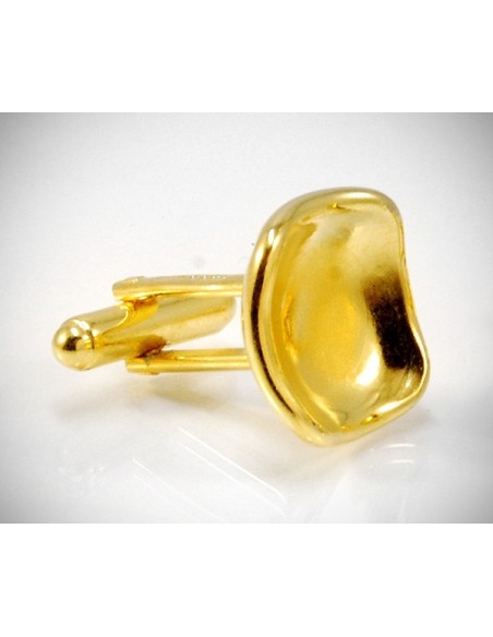 Gemelli per camicia da polso rivoltati concavi