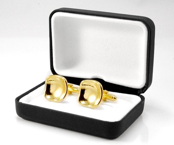 Gemelli per camicia da polso rivoltati concavi