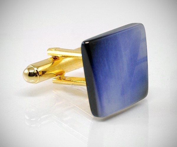 Gemelli per camicia pietra quadrata da polso