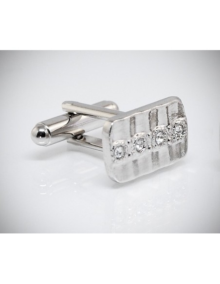 Gemelli per camicia da polso Onde 4 Swarovski