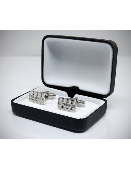 Gemelli per camicia da polso Onde 4 Swarovski