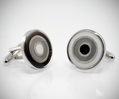 Gemelli per camicia da polso a tre colori