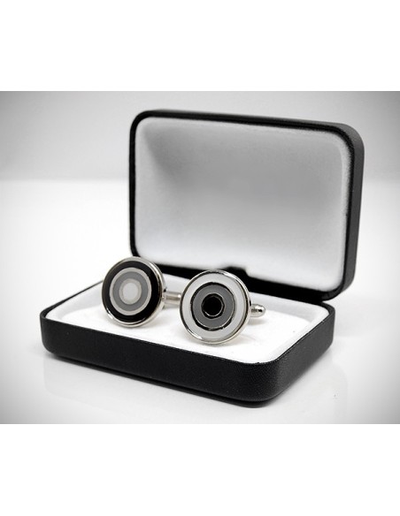 Gemelli per camicia da polso a tre colori