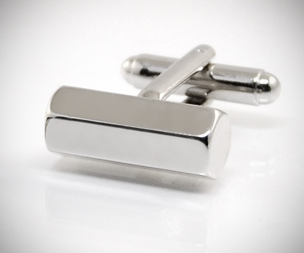 Gemelli per camicia polso barra esagonale