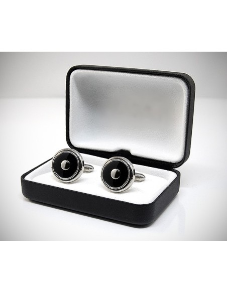 Gemelli per camicia disco smaltato da polso