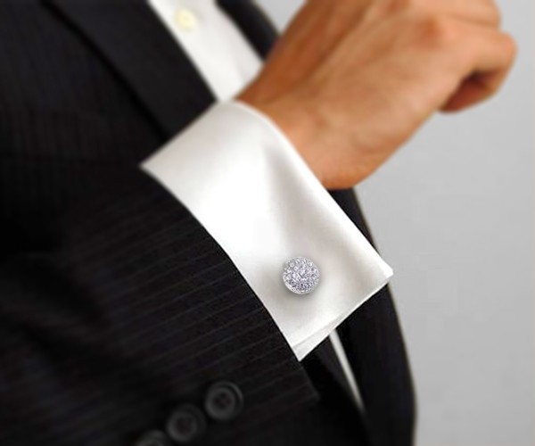 Gemelli per camicia 19 Swarovski® da polso