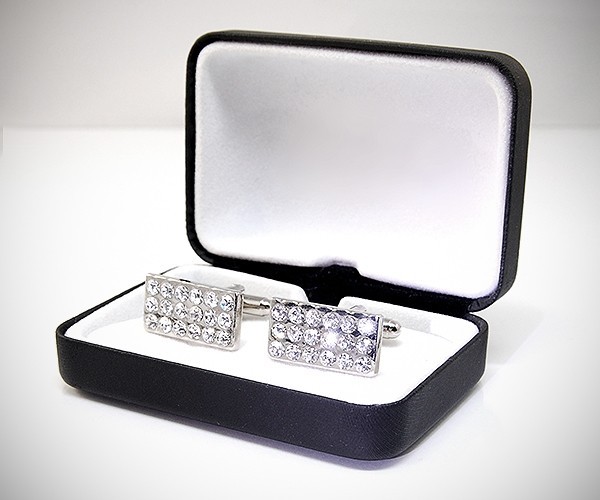 Gemelli per camicia 18 Swarovski® da polso