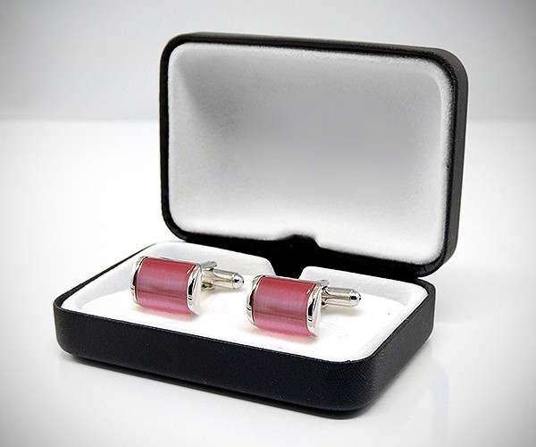 Gemelli per camicia pietra nera da polso