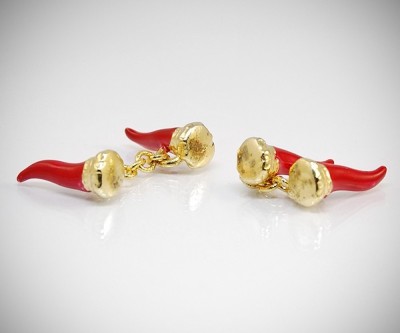 Gemelli per camicia da polso Cornetto Reale