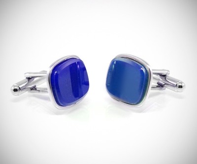 Gemelli da polso per camicia pietra rettangolare