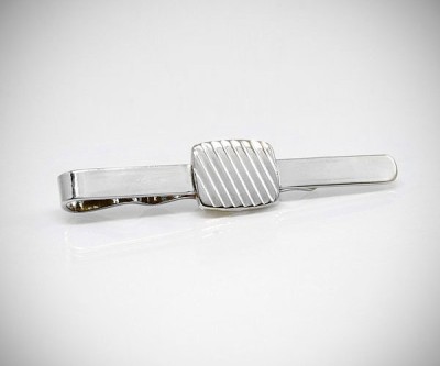 Fermacravatta rigato LeCuff