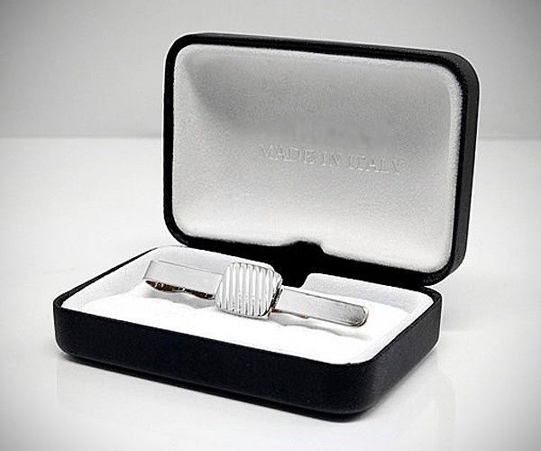 Fermacravatta rigato LeCuff