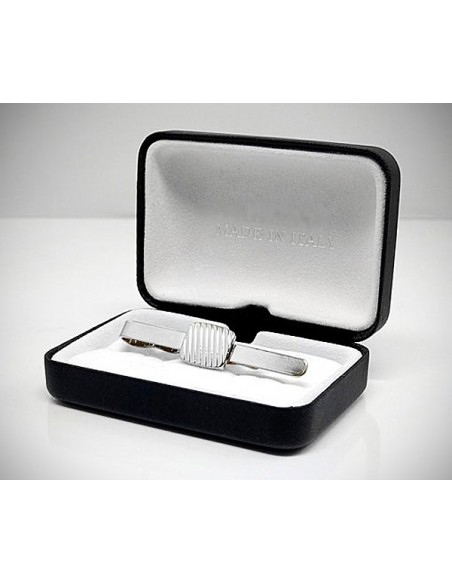 Fermacravatta rigato LeCuff