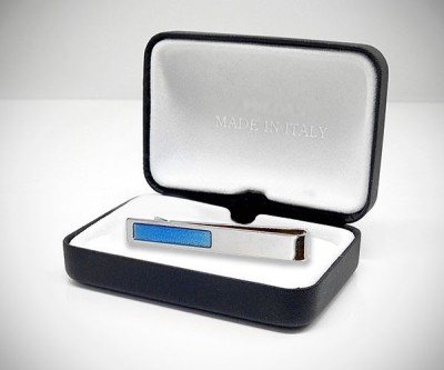 Fermacravatta quadro smalto LeCuff 2