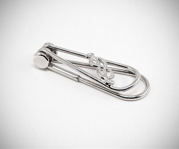 Fermasoldi clip con nodo LeCuff