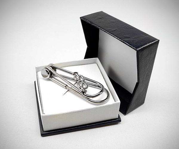 Fermasoldi clip con nodo LeCuff