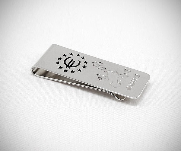 Fermasoldi fotoinciso Europa LeCuff