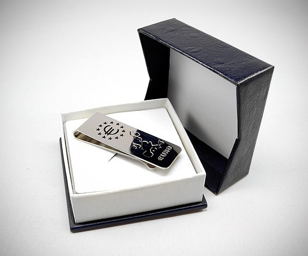 Fermasoldi fotoinciso Europa LeCuff