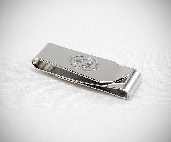 Fermasoldi doppio Euro Dollaro LeCuff