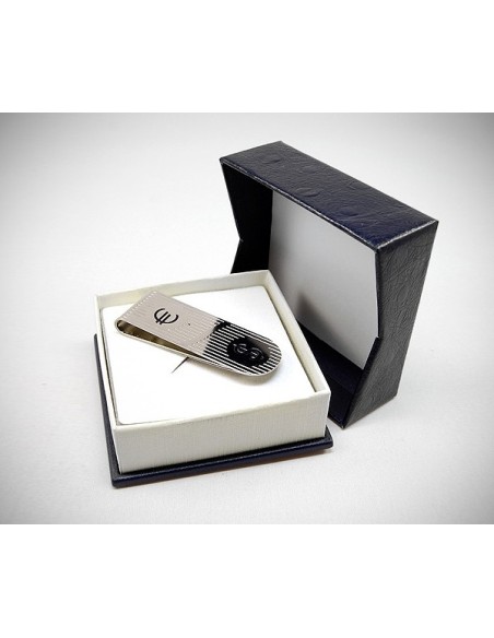 Fermasoldi fotoinciso euro sterlina LeCuff