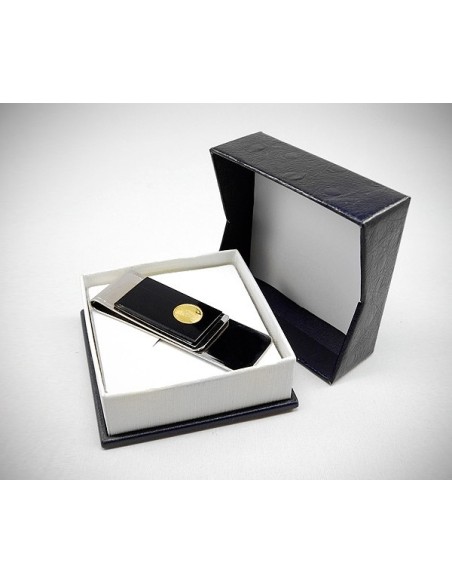 Fermasoldi plexi con moneta LeCuff