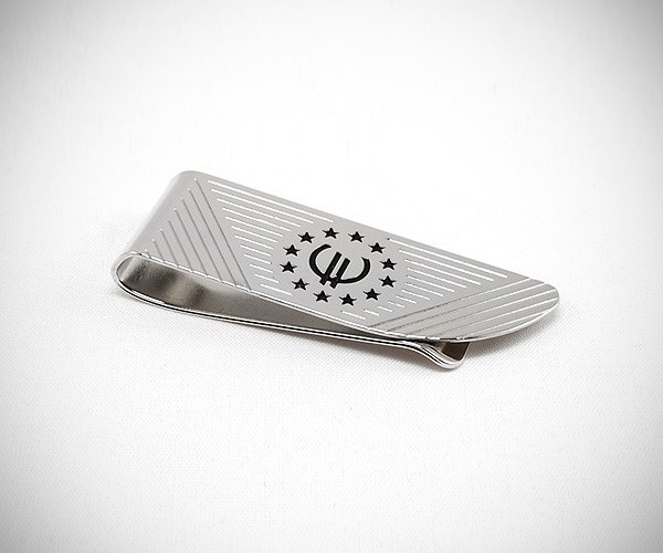 Fermasoldi fotoinciso Euro LeCuff